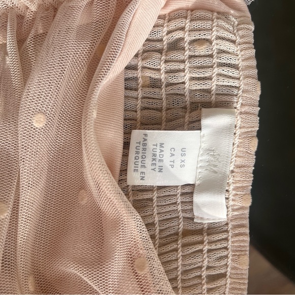 Cropped tulle top - Picture 2 of 3